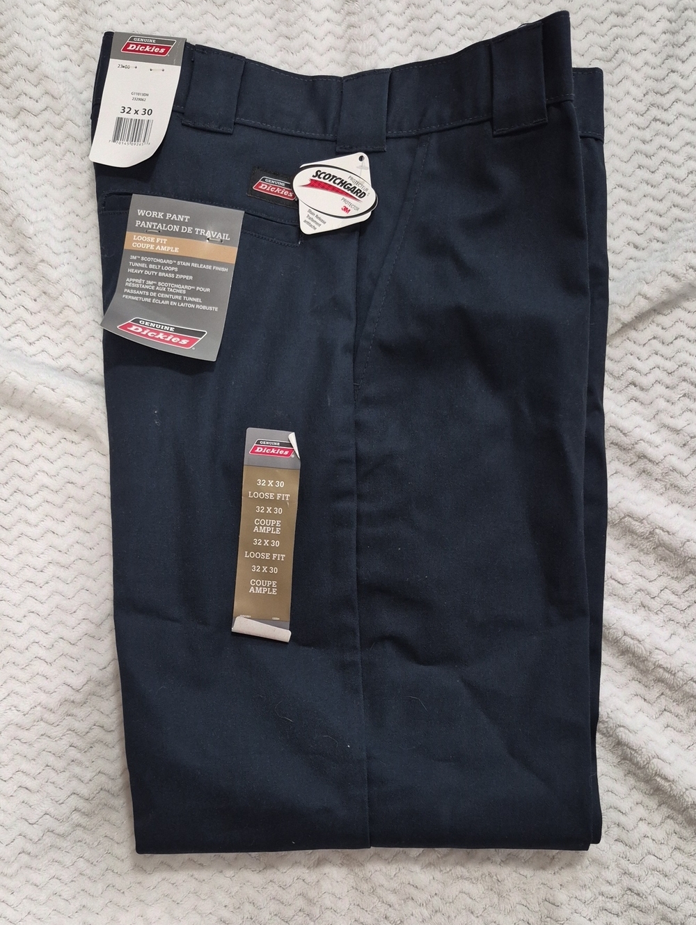 Dickies Men’s Flat Front Work Shorts - Navy Blue